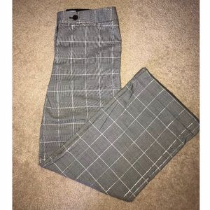 Wide leg dress pants